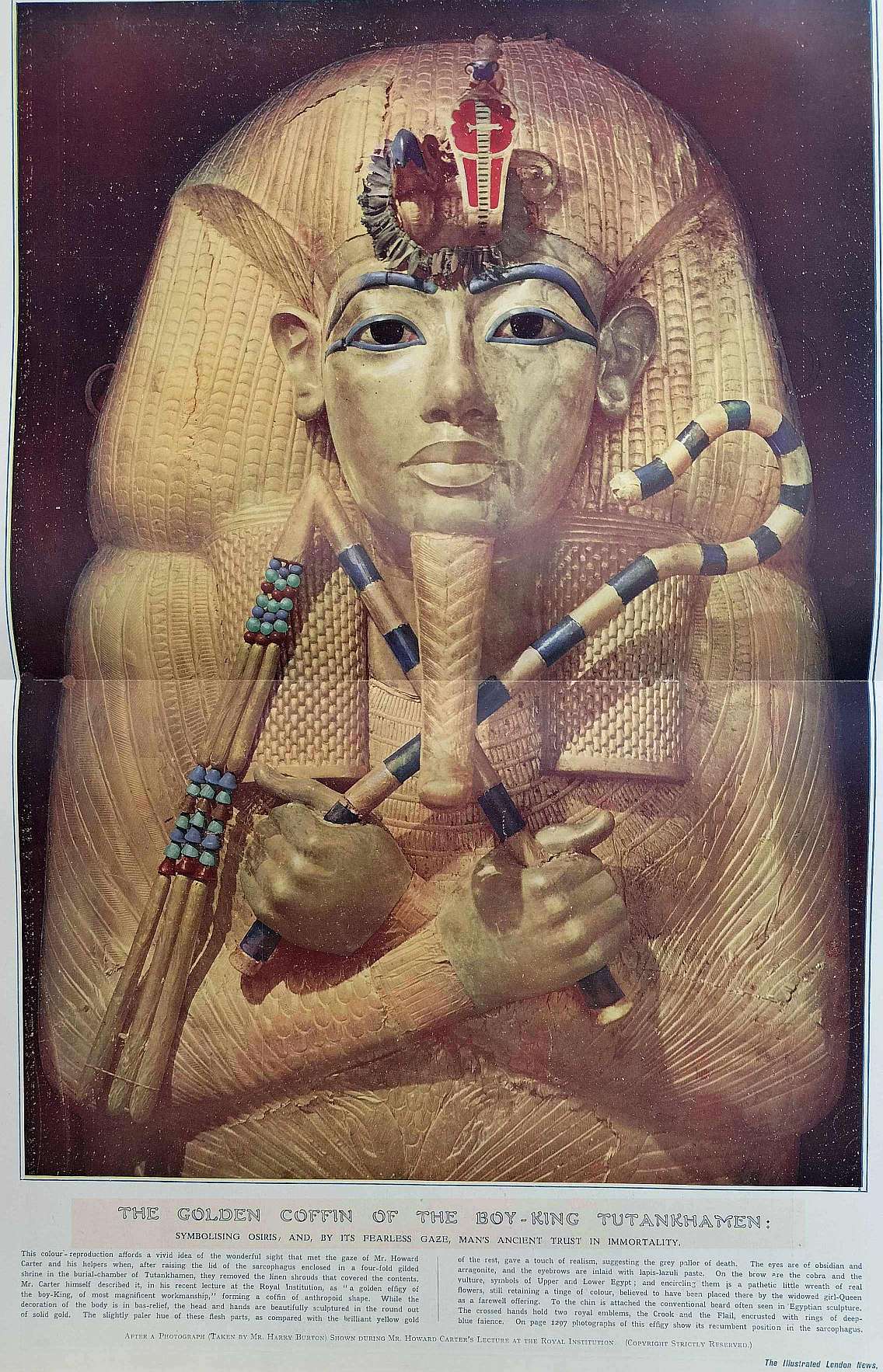 Tut gold coffin